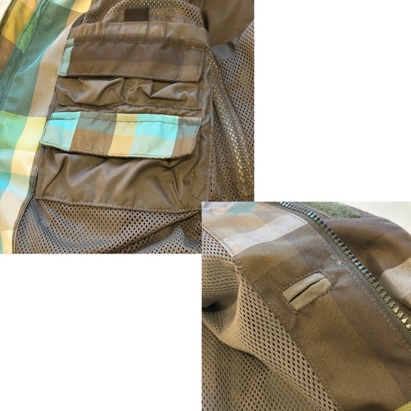 Burton Men’s GMP Traction Snowboard Jacket Plaid Size Medium - Picture 7 of 17